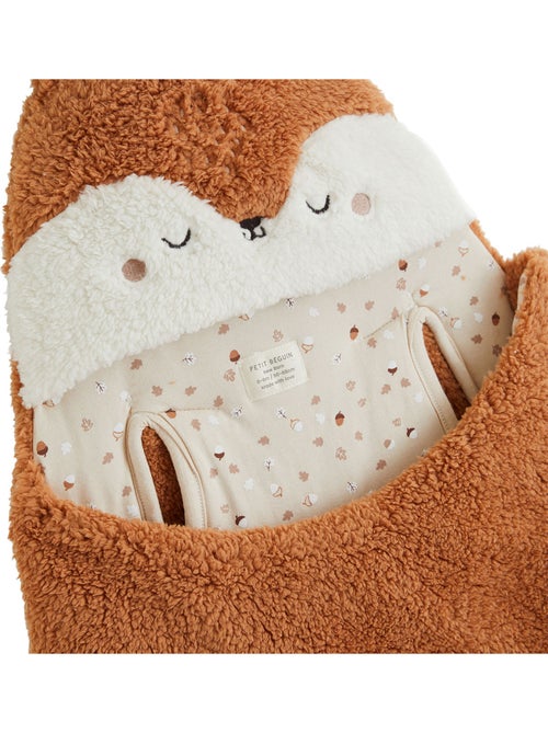 Caramel sherpa baby nest - Kiabi