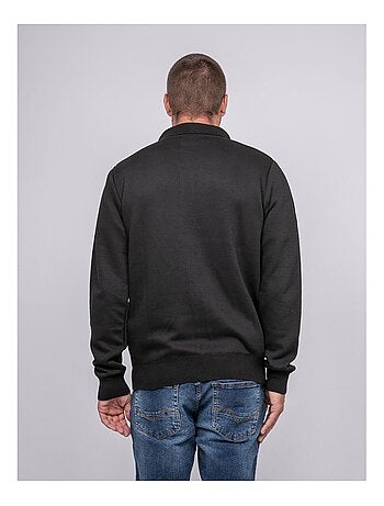 Cardigan col polo boutonné latomia