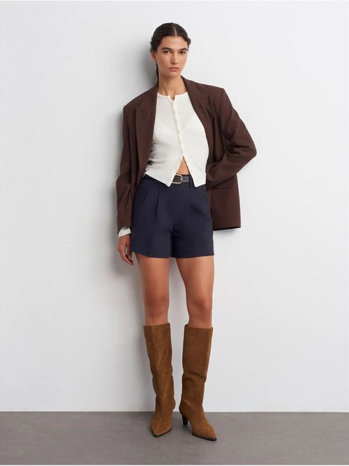 Cardigan côtelé boutonné dilvin - Kiabi Cardigan côtelé boutonné dilvin - Kiabi