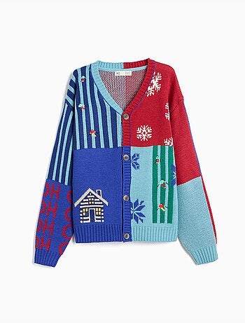 Cardigan de noël, mo fashion