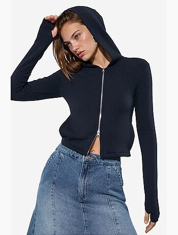 Cardigan en coton et modal busem