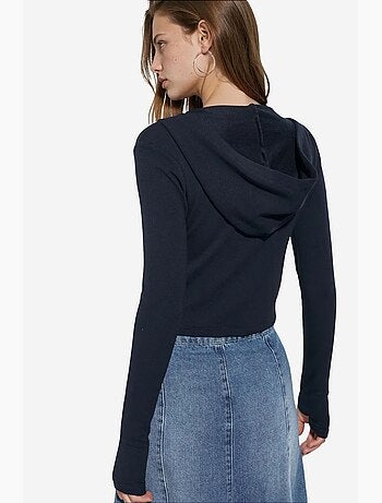 Cardigan en coton et modal busem