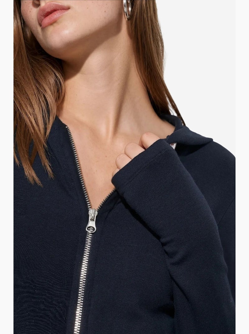 Cardigan en coton et modal busem Bleu marine - Kiabi