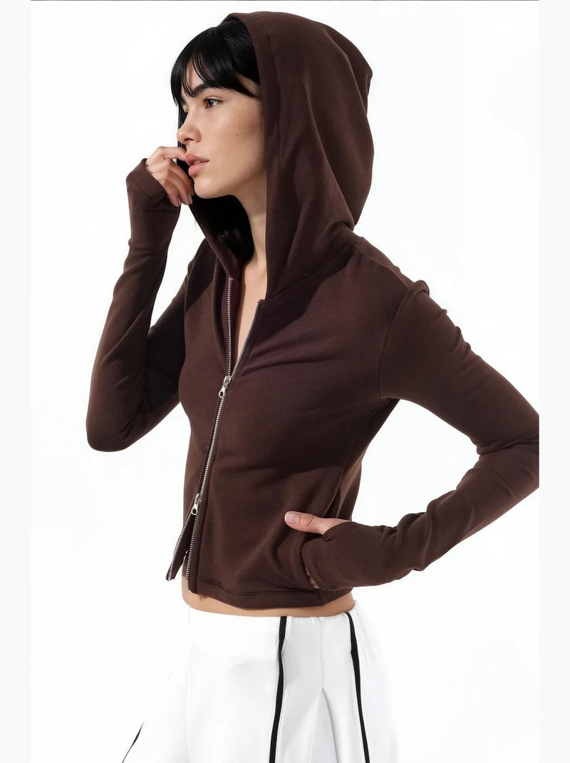 Cardigan en coton et modal busem Noir - Kiabi