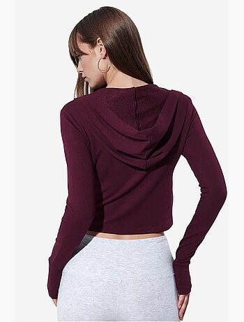 Cardigan en coton et modal busem