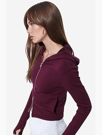 Cardigan en coton et modal busem