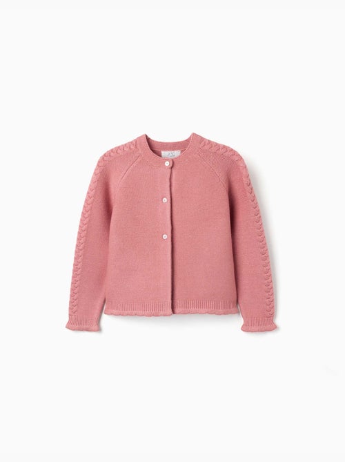 Cardigan en maille avec détails torsadés - Kiabi Cardigan en maille avec détails torsadés - Kiabi