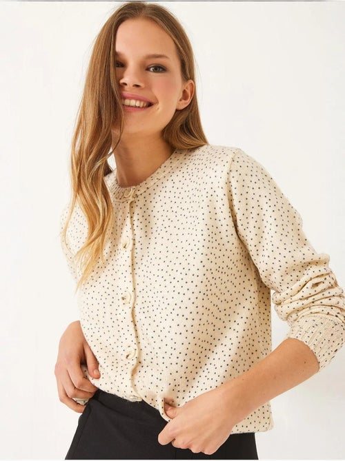Cardigan en maille boutonnée lucci - Kiabi Cardigan en maille boutonnée lucci - Kiabi