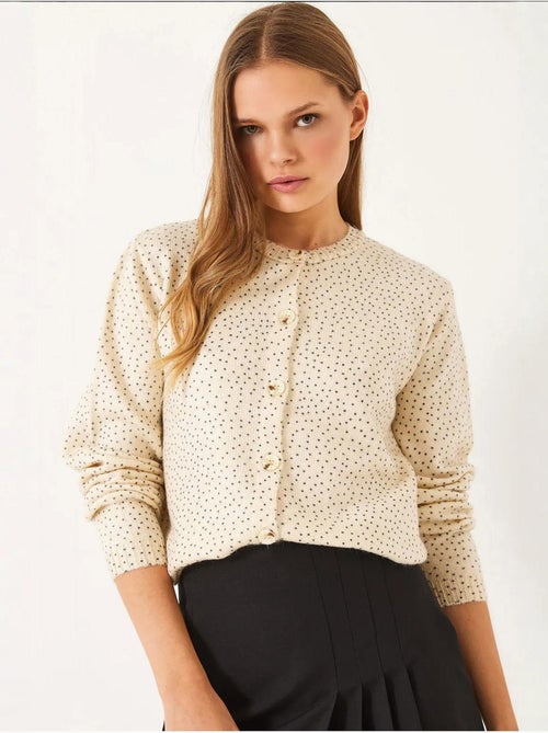Cardigan en maille boutonnée lucci - Kiabi Cardigan en maille boutonnée lucci - Kiabi