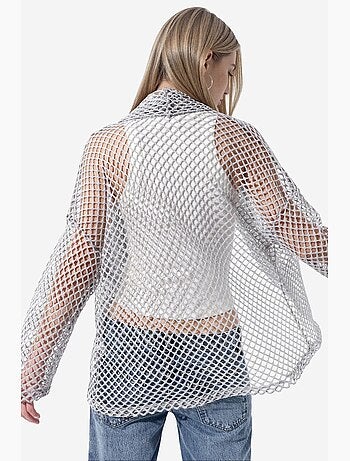 Cardigan femme en mélange de coton busem