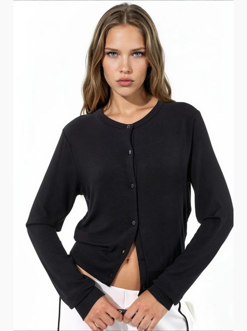 Cardigan femme en mélange de viscose busem - Kiabi Cardigan femme en mélange de viscose busem - Kiabi