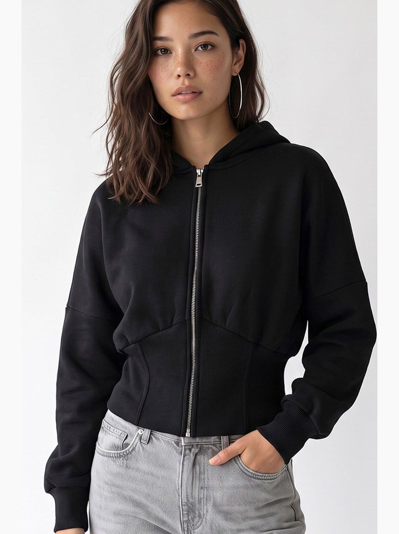 Cardigan femme mixray Noir - Kiabi