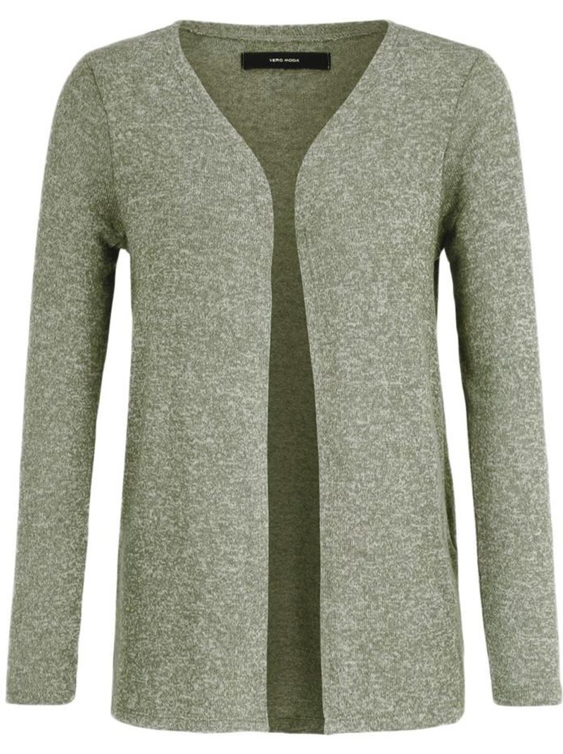 Cardigan Femme Vero Moda Vert kaki clair - Kiabi