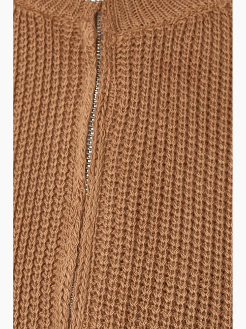 Cardigan met rits hiccup - Kiabi Cardigan met rits hiccup - Kiabi