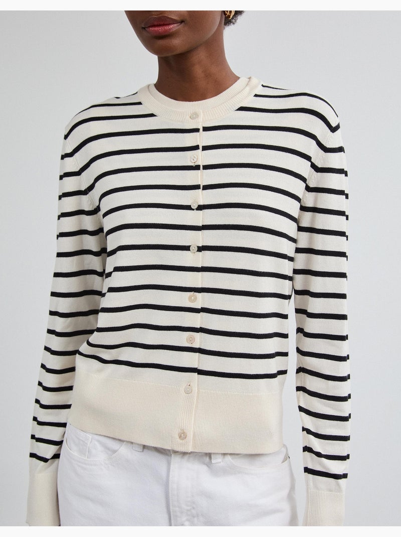 Cardigan, mo fashion Ecru - Kiabi