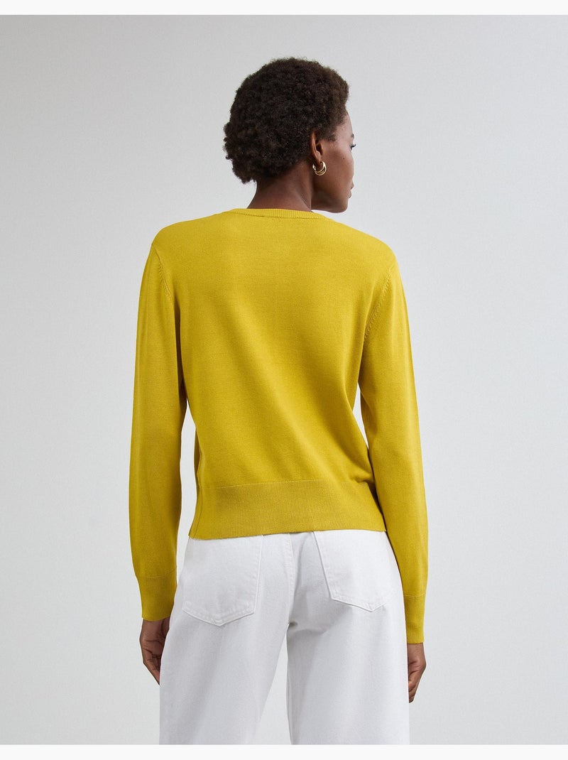 Cardigan, mo fashion Jaune - Kiabi