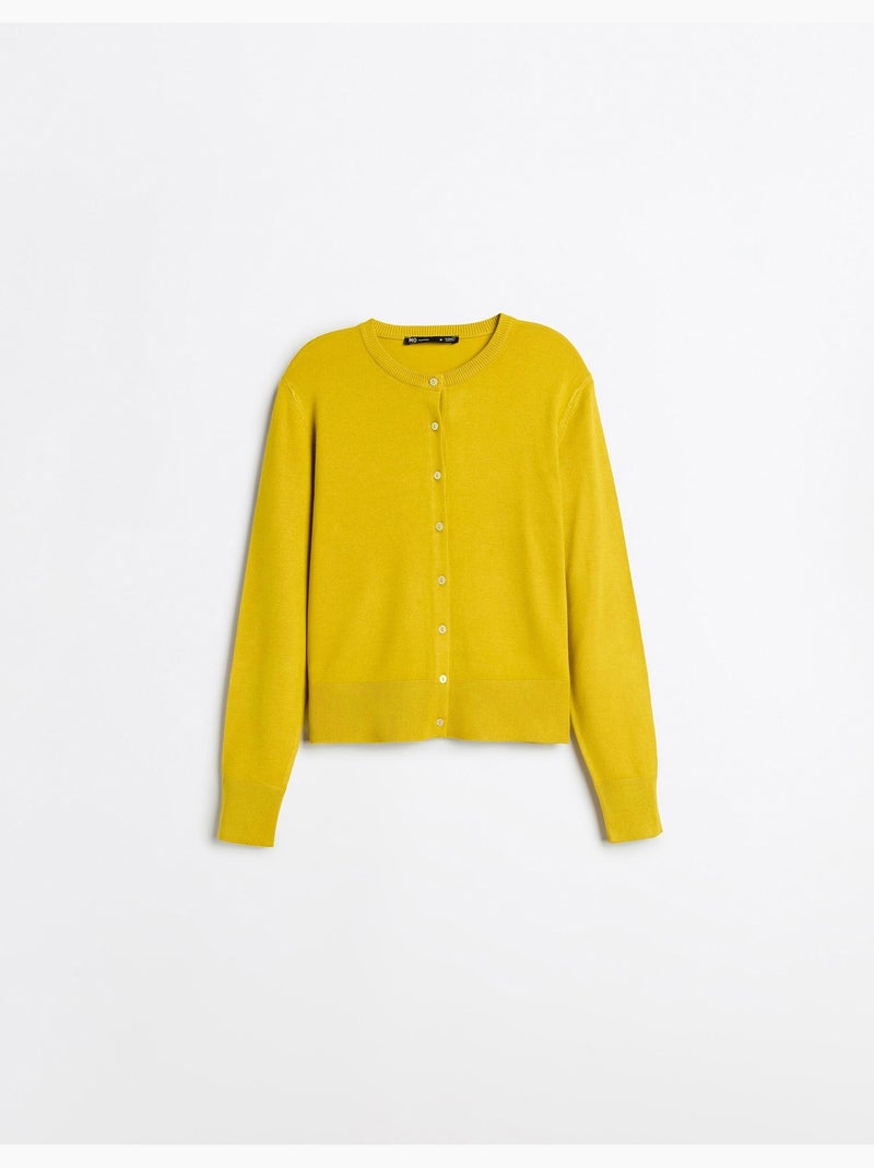 Cardigan, mo fashion Jaune - Kiabi