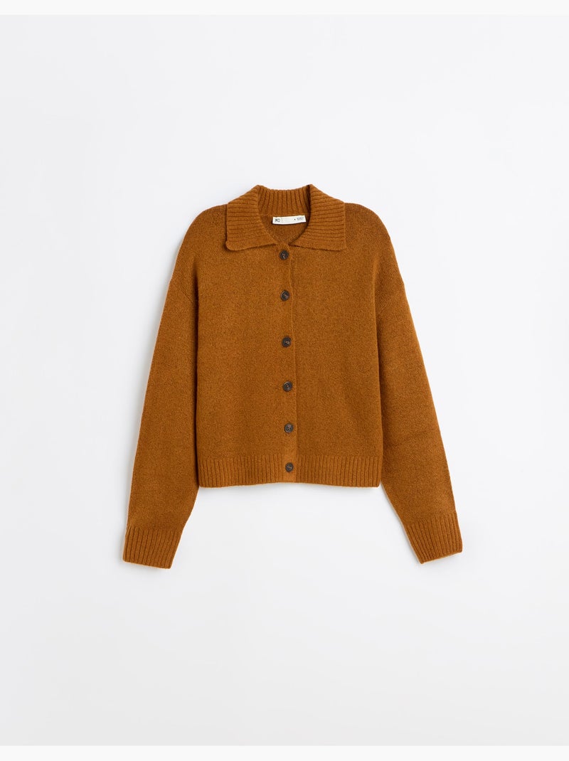 Cardigan, mo fashion Marron - Kiabi