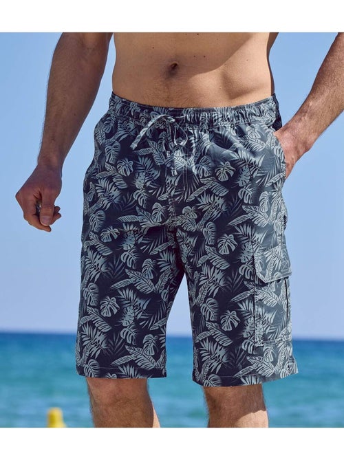 Cargo-bermuda Hawaï - ATLAS FOR MEN - Kiabi Cargo-bermuda Hawaï - ATLAS FOR MEN - Kiabi
