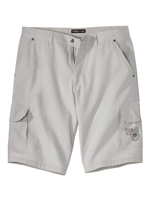 Cargo bermuda in microvezel - ATLAS FOR MEN - Kiabi Cargo bermuda in microvezel - ATLAS FOR MEN - Kiabi