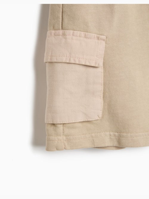 Cargo-fleece shorts, mo fashion - Kiabi Cargo-fleece shorts, mo fashion - Kiabi