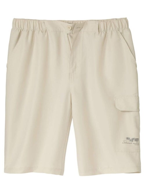Cargobermuda van microvezel voor de vakantie - ATLAS FOR MEN - Kiabi Cargobermuda van microvezel voor de vakantie - ATLAS FOR MEN - Kiabi