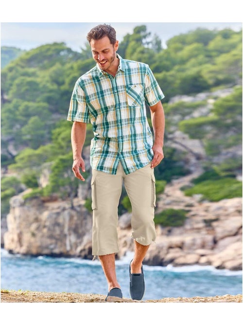 Cargokuitbroek van microvezel - ATLAS FOR MEN - Kiabi Cargokuitbroek van microvezel - ATLAS FOR MEN - Kiabi