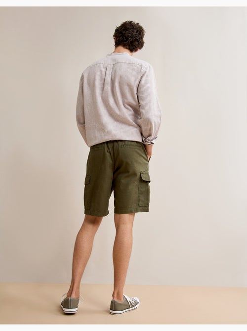 Cargoshorts met linnen, MO Fashion - Kiabi Cargoshorts met linnen, MO Fashion - Kiabi