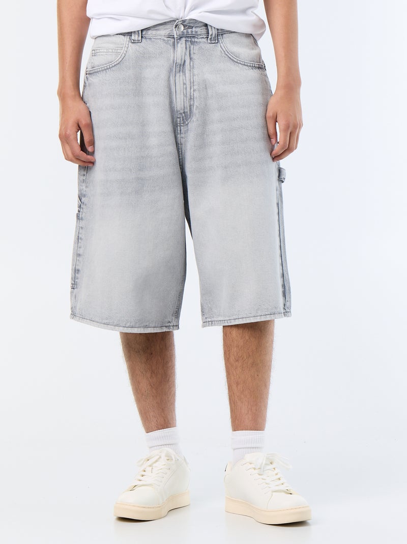Carpenter jeans bermuda Grijs - Kiabi