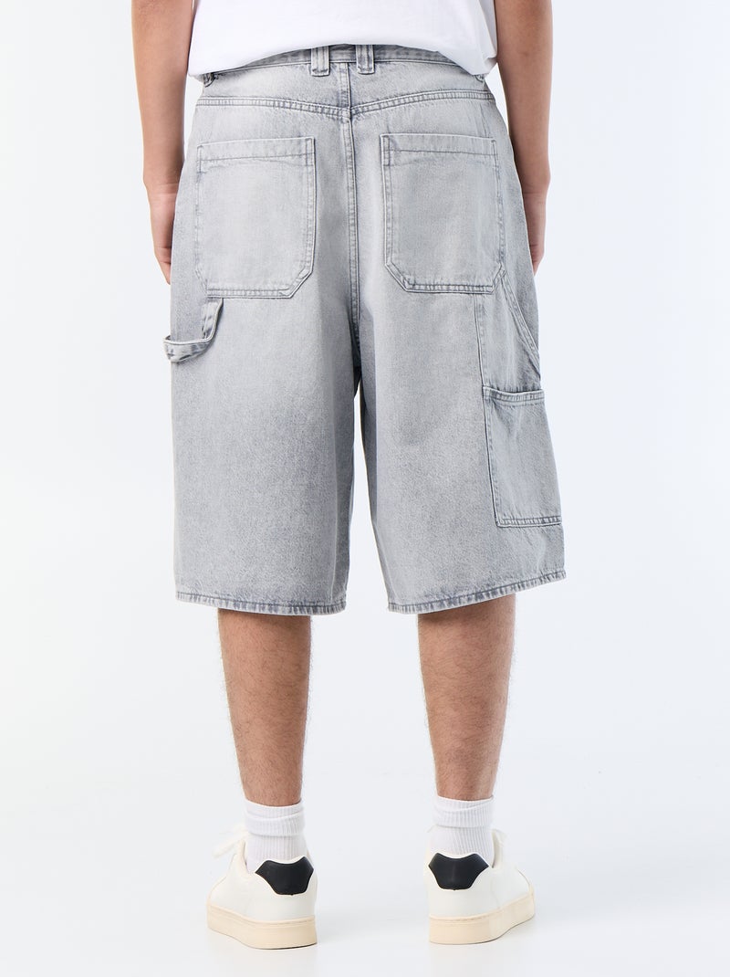 Carpenter jeans bermuda Grijs - Kiabi