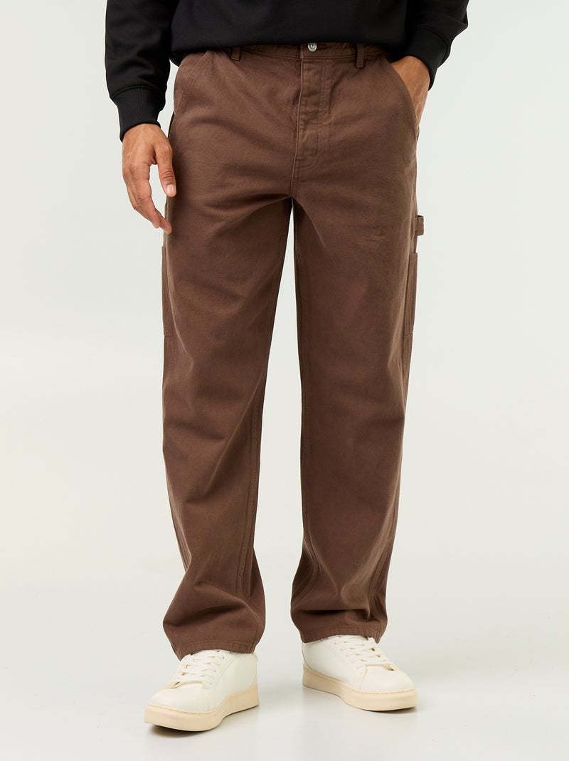 Carpenter-jeans Bruin - Kiabi