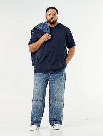 Carpenter jeans met wijde pijpen