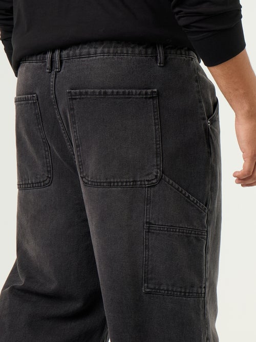 Carpenter jeans met wijde pijpen - Kiabi