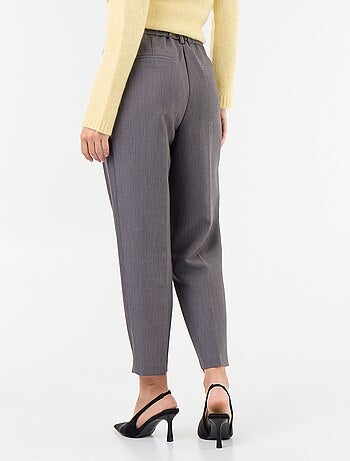 Carrot fit-broek met hoge taille