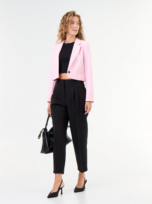 Carrot fit-broek met hoge taille - Kiabi