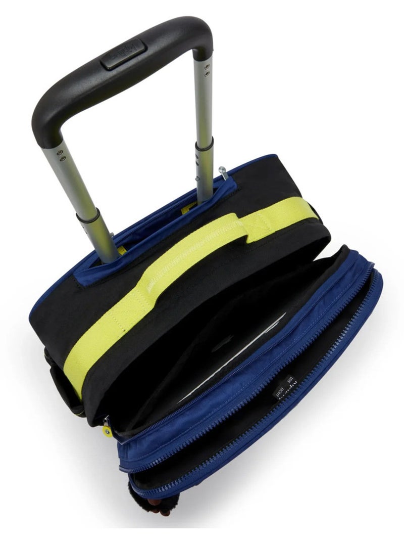 Cartable 4 Roulettes Kipling New Storia Lets Scuba 41 CM- avec compartiment pour PC Noir Jaune Bleu - Kiabi