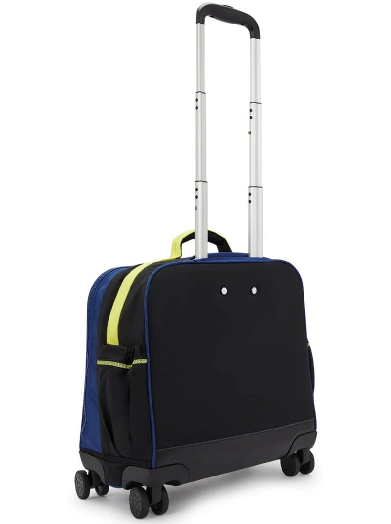 Cartable 4 Roulettes Kipling New Storia Lets Scuba 41 CM- avec compartiment pour PC Noir Jaune Bleu - Kiabi