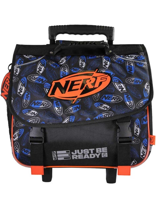 Cartable à roulettes – 2 compartiments – 38 cm – Nerf - Kiabi Cartable à roulettes – 2 compartiments – 38 cm – Nerf - Kiabi