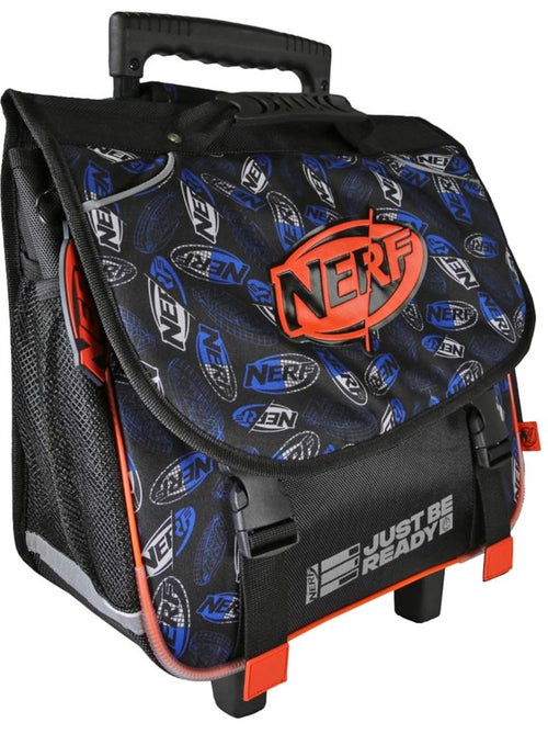 Cartable à roulettes – 2 compartiments – 38 cm – Nerf - Kiabi Cartable à roulettes – 2 compartiments – 38 cm – Nerf - Kiabi