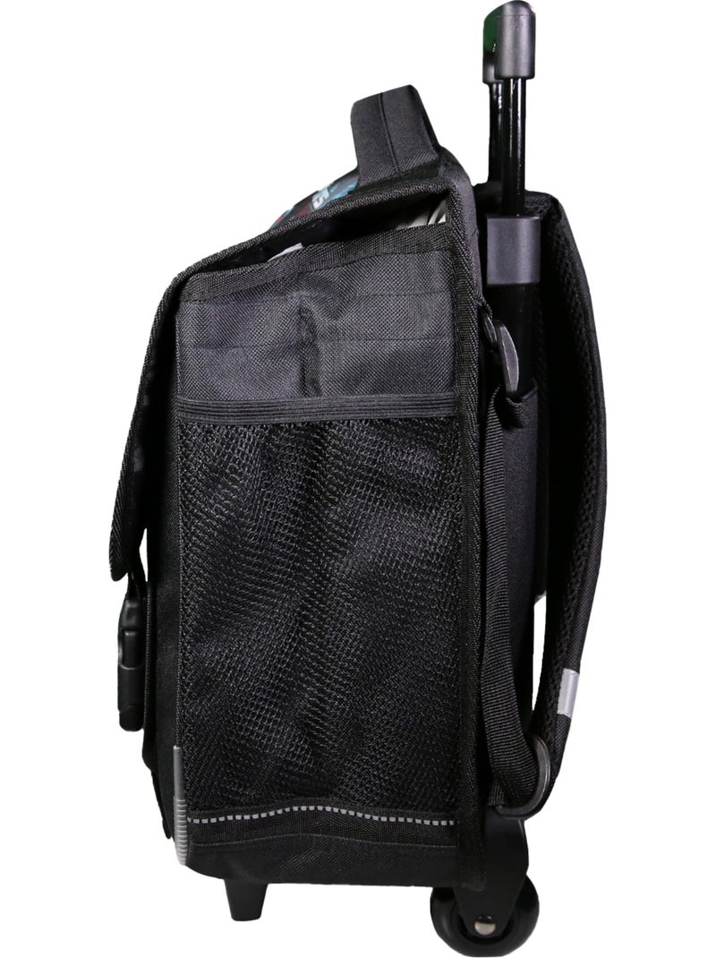 Cartable à roulettes 38 cm Transformers Noir Noir - Kiabi
