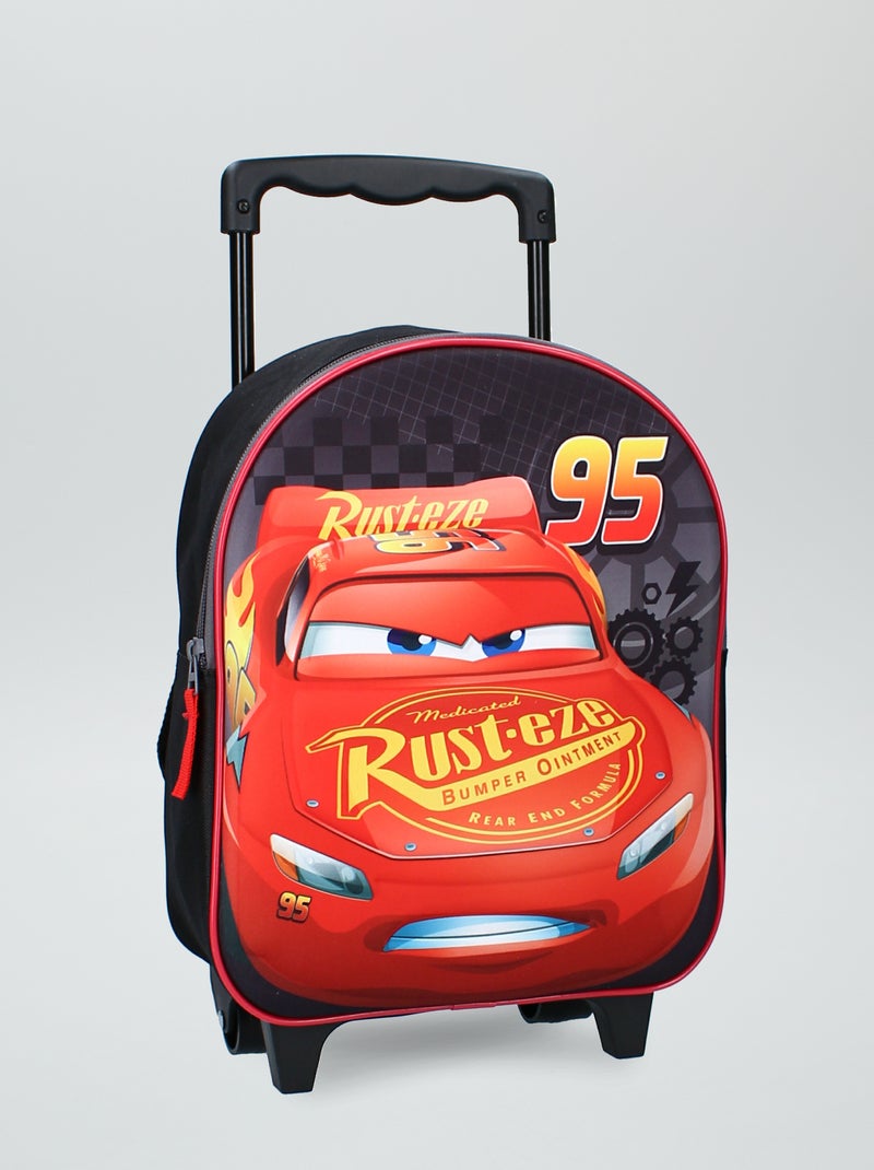 Cartable à roulettes 'Cars' noir - Kiabi