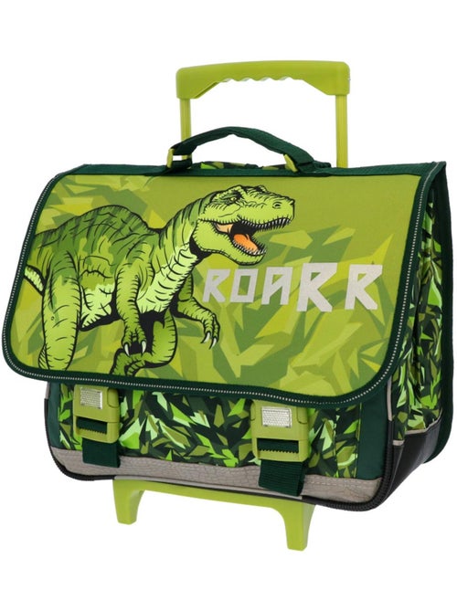 Cartable à Roulettes Dinosaure ROARR 41 CM - Trolley Scolaire Enfant - Kiabi Cartable à Roulettes Dinosaure ROARR 41 CM - Trolley Scolaire Enfant - Kiabi