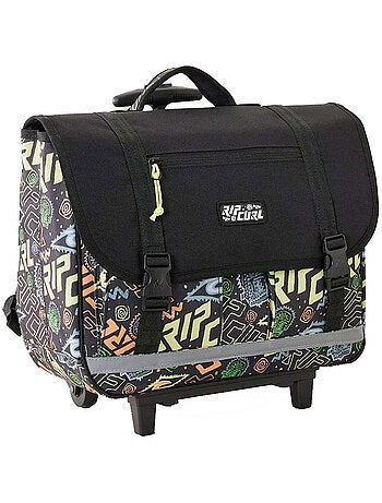 Cartable à roulettes garçon Rip Curl Multico Fluo 17L - 2 compartiments