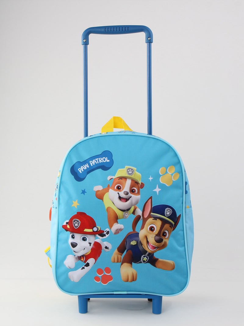 Cartable à roulettes 'Pat Patrouille' bleu - Kiabi