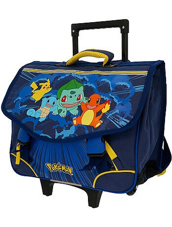 Cartable à roulettes 'Pokémon' – Pokemon Starter Pack 2 compartiments – 41 cm