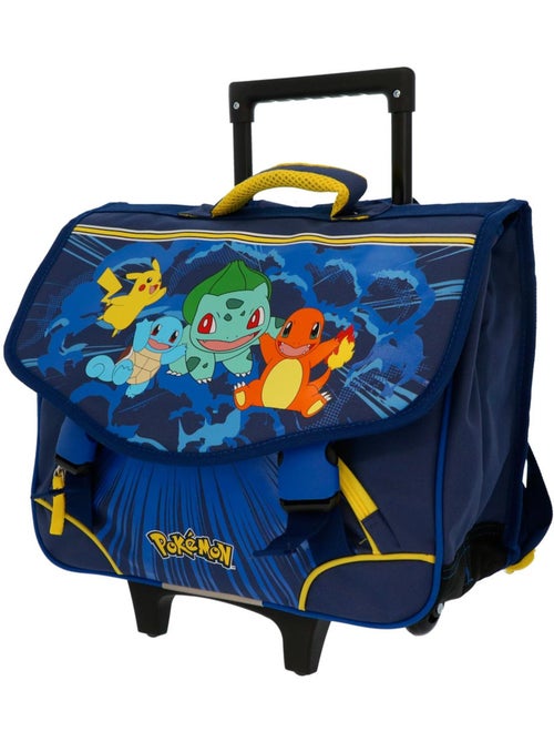 Cartable à roulettes 'Pokémon' – Pokemon Starter Pack 2 compartiments – 41 cm - Kiabi Cartable à roulettes 'Pokémon' – Pokemon Starter Pack 2 compartiments – 41 cm - Kiabi