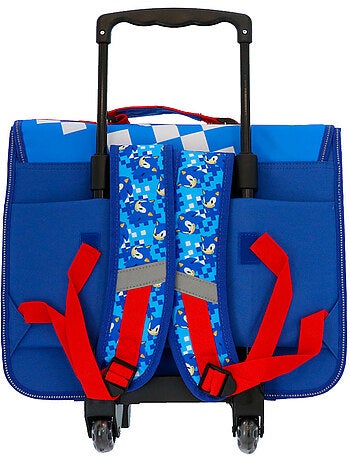 Cartable à roulettes Sonic Flash 41 cm 2 compartiments