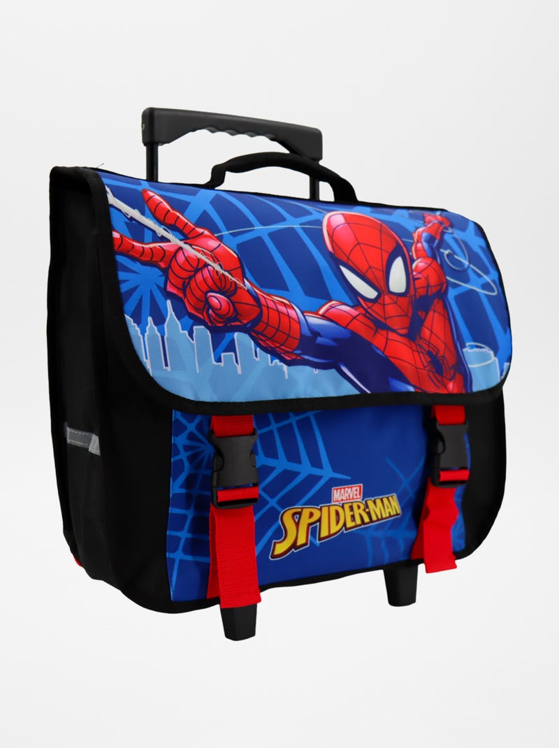 Cartable à roulettes 'Spider-man' bleu - Kiabi