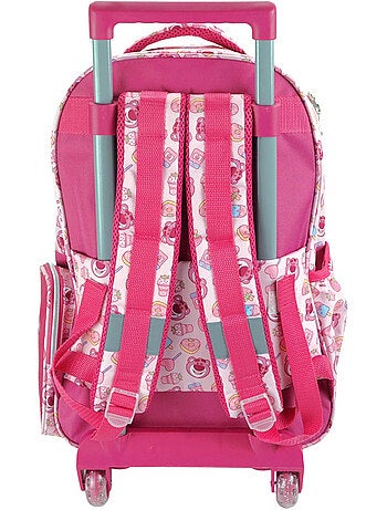 Cartable à roulettes Toy Story Lotso 46 cm poignée télescopique 4 roues