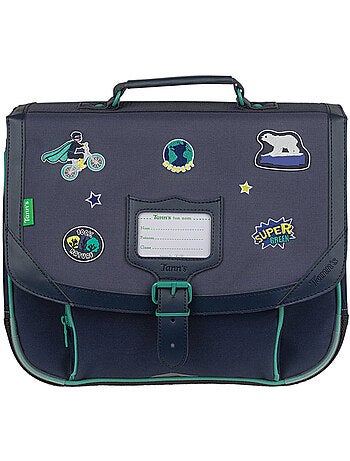 Cartable Anthony 35 cm 'Tann’s' avec poche zippée réfléchissante
